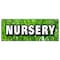 Signmission NURSERY BANNER SIGN trees plants flowers landscaping landscaper grass B-Nursery - alternate 1